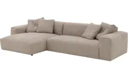 Goossens loungebank lago bruin stof - 8252191-{merk}-lago-bank-stof-bruin-01
